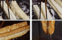 奧利奧油條包麻糍、火腿雞蛋卷油條……網(wǎng)紅賣法助力油條市場(chǎng)“生”力軍